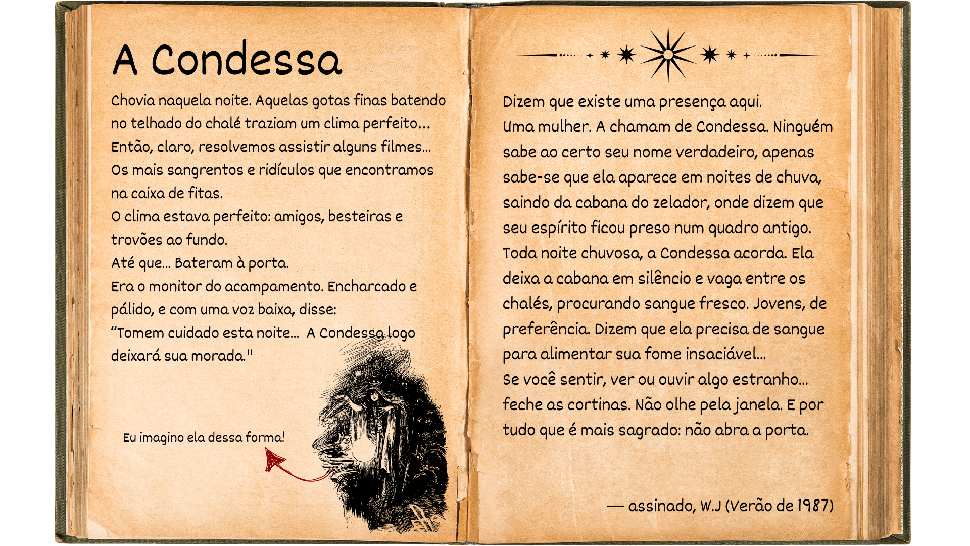 Livro do RPG Condessa